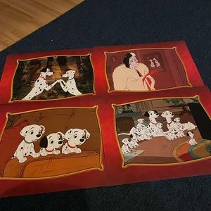 101 Dalmatians lithographs